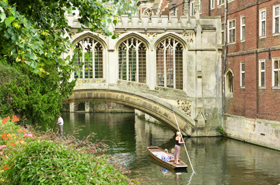 St Johns College in Cambridge University, England